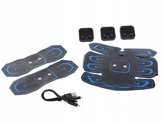 Elektrostymulator Stymulator Mięśni Brzucha 3X Ems