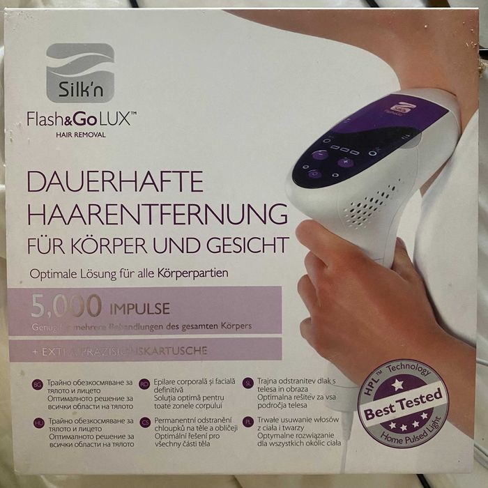 depilator HPL Silk'n Flash & go Lux