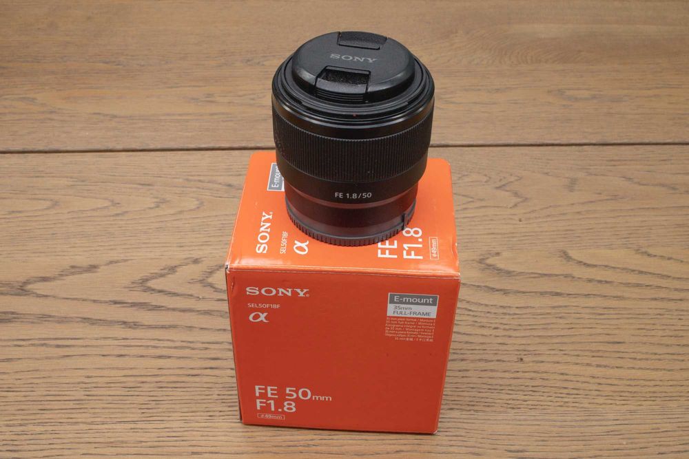 lente 50mm 1.8 sony