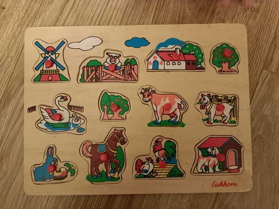 Układanka drewniana wieś Eichhorn