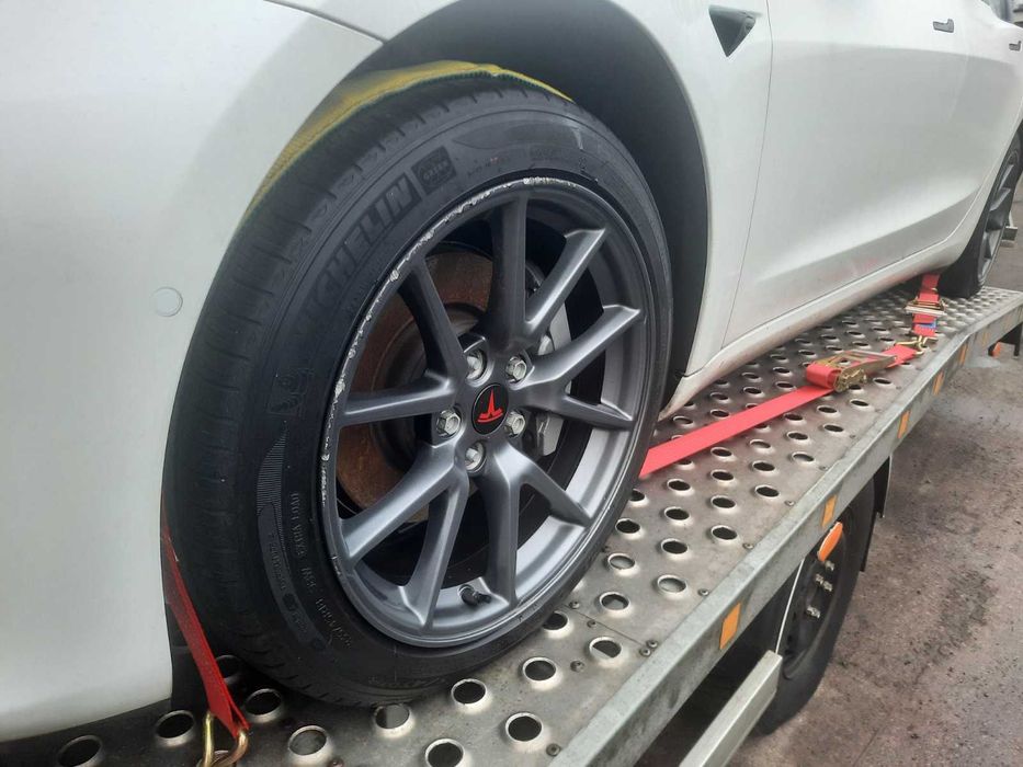 Автовозний ремінь 5т 2.8м для евакуатора, лавет – Європа PREMIUM