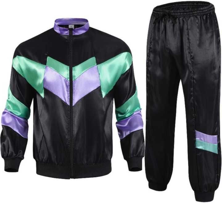 Dres lata 80 90 PRL XXL nowy kaplet