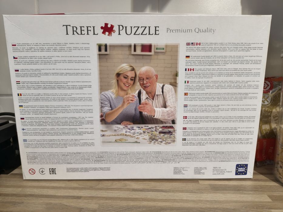 Puzzle 1000 elementów