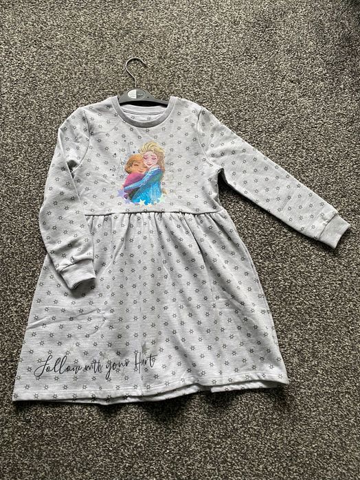 Sukienka Frozen Elsa Kraina Lodu Disney George 116 i 122 cm