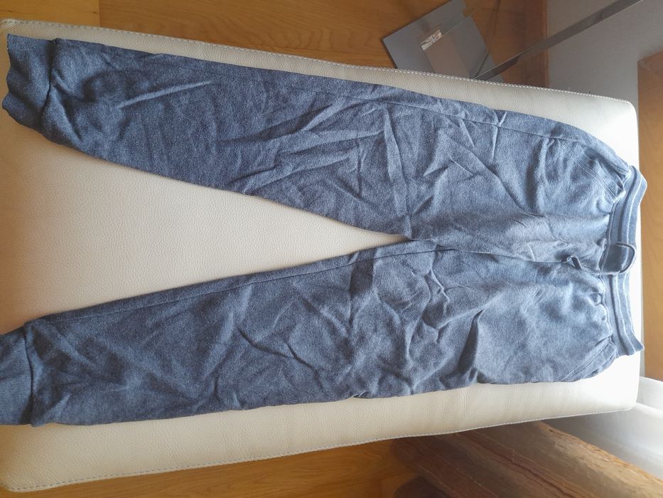 Calças fato de treino cinza