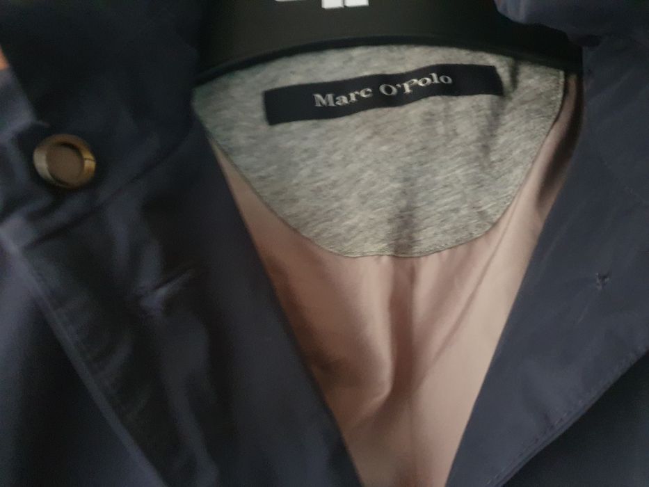 Marco polo płaszczyk przejsciowy granatowy L