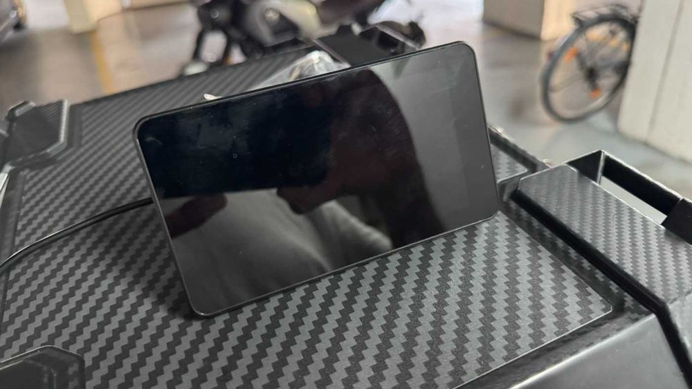 Ecra CarPlay e Android Auto sem fios para mota - Aoocci C3