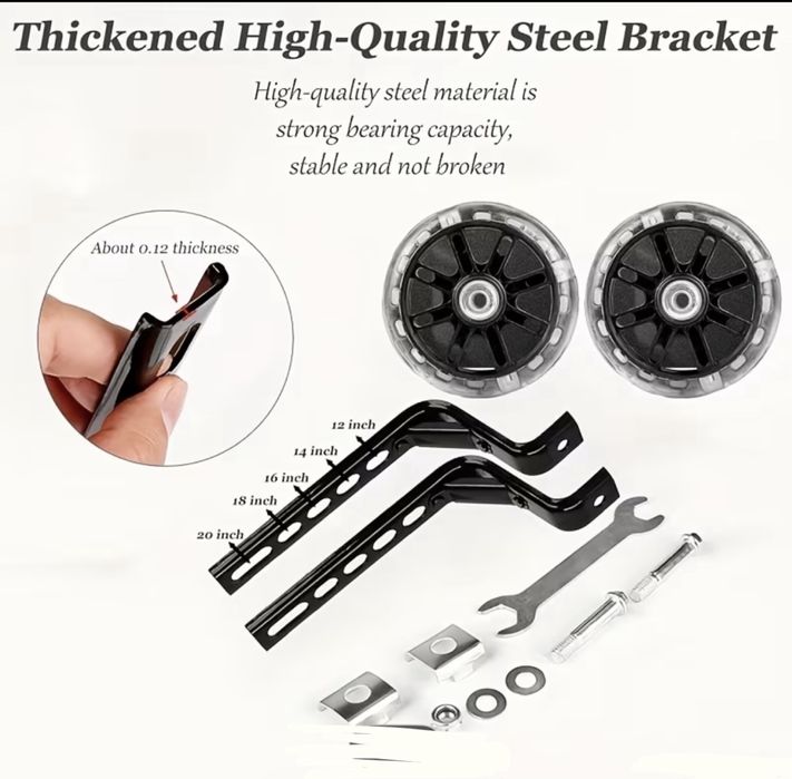 Rodinhas bicicleta rosas