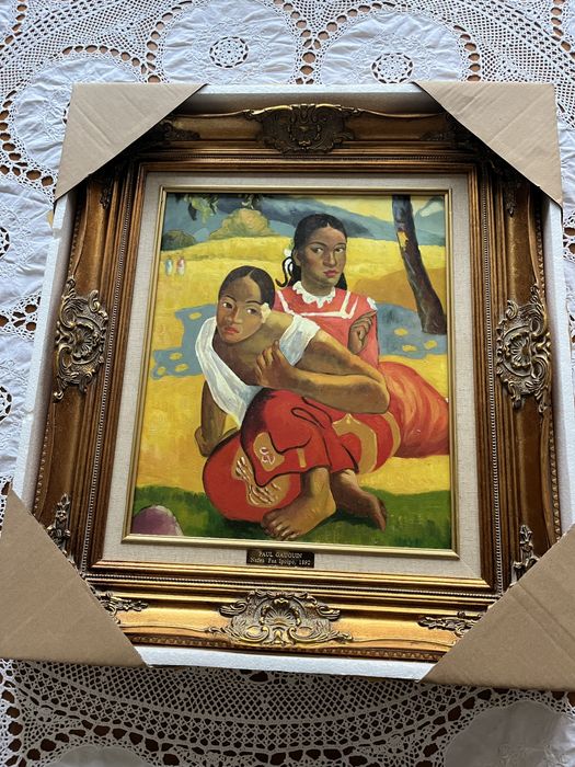 Quadro copia da art gallery  PAUL GAUGUIN Nafea Faa Ipoipo, 1892