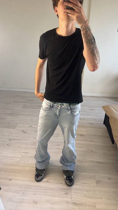 fiared type jeans джинсы клеш