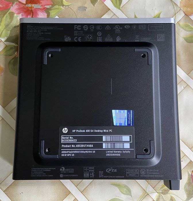HP ProDesk 400 G4 DM — i5-8500T (6 ядер) 16GB 128GB SSD WiFi+BT Win11 — Гарантія ФОП