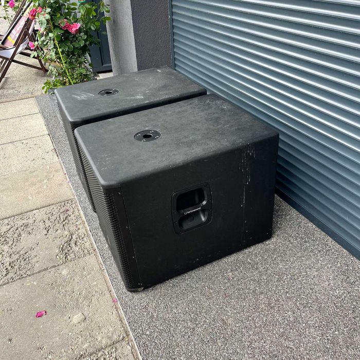 Subwoofery Pasywne Turbosound Venue TVX118B | Para 18" | 2400W Peak