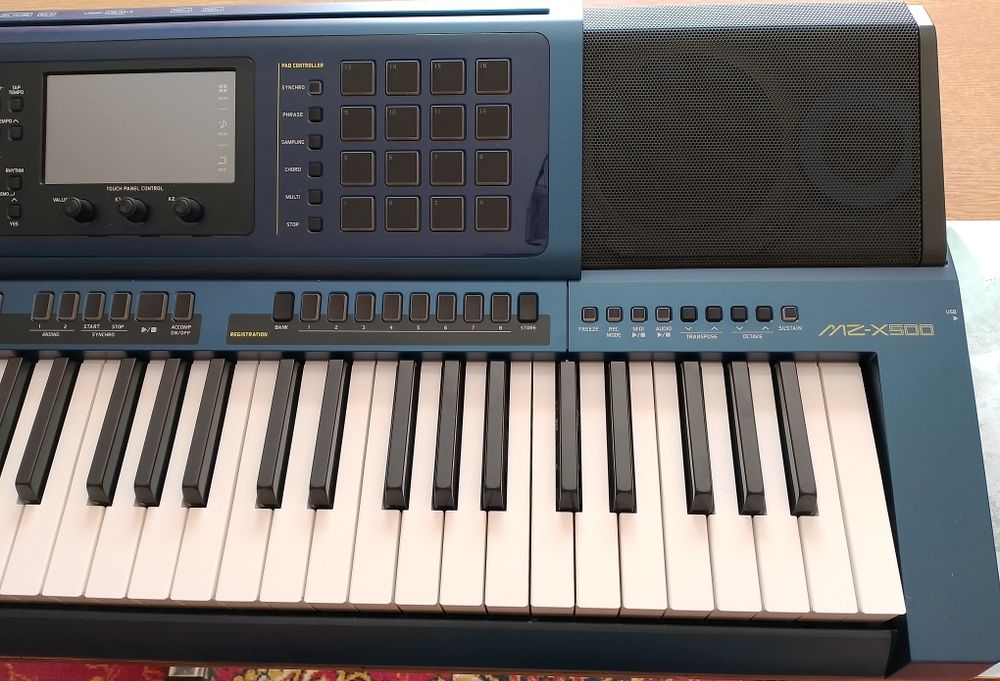 Casio mz -x500 keyboard