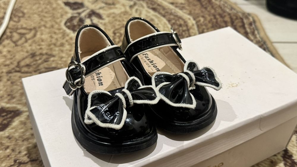 Туфлі мешточка для дівчинки розмір 22