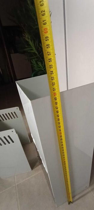 Osłona, maskownica rury okapu Amica