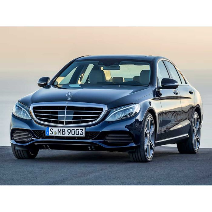 Решітка W205 14-18 Diamond бампер Classic Решетка мерседес c205 2014-2018 диамант Chrome