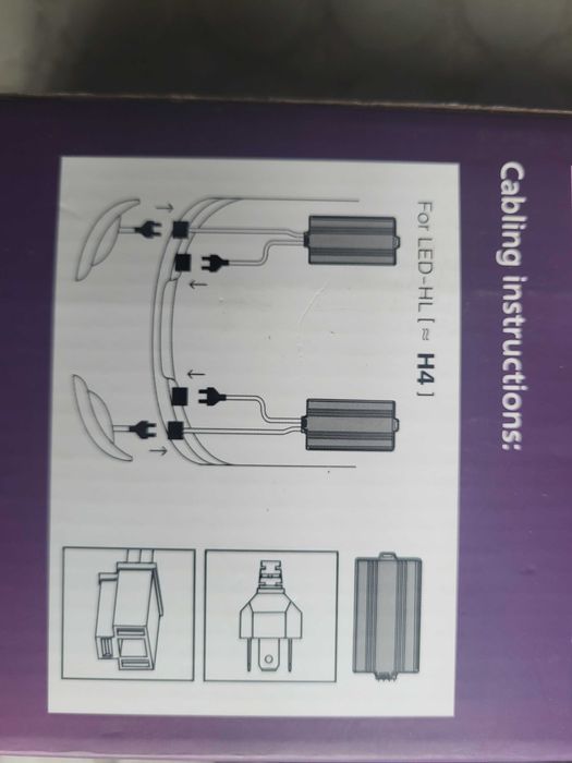 Philips CANbus adapter LED H4  LUM18960X2