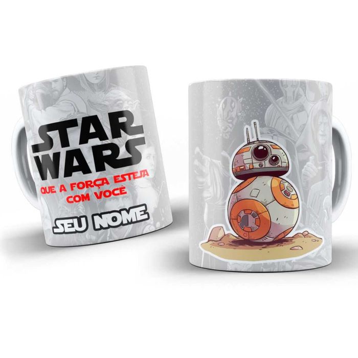 Canecas Temáticas Saga Espacial -  STAR WARS-FRETE GRÁTIS