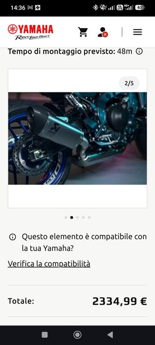 Ackrapovic Yamaha MT-09  3*geração