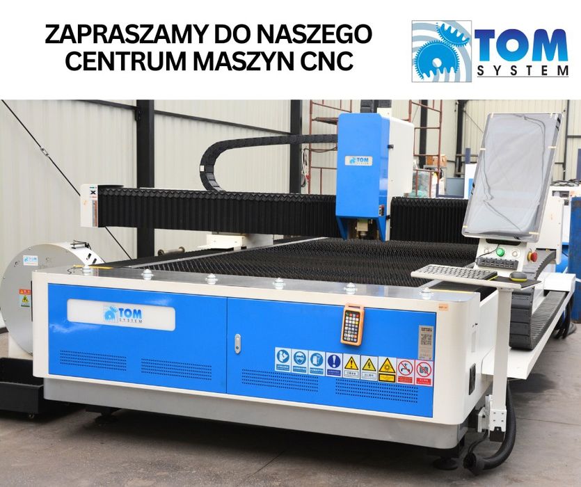 Laser 3x1,5m 3kW z obrotnicą do rur profil kompresor 16bar FULL ZESTAW