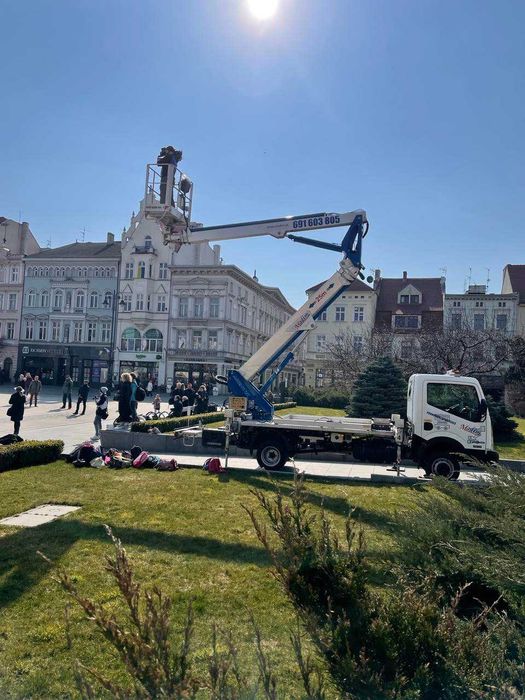 Podnośnik koszowy MULTITEL 25 METRÓW  - Bydgoszcz - 120zł/h