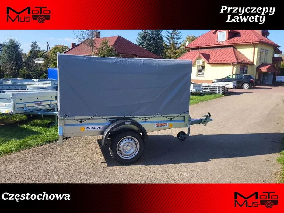 Neptun Przyczepa Neptun  N7-202Ptd Ze Stelażem I Plandeka 80Cm