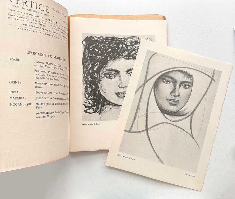 VÉRTICE nº146 – Revista de Cultura e Arte. Volume XVII Maio 1957. “Visado pela Comissão de Censura”. Em muito bom estado geral.