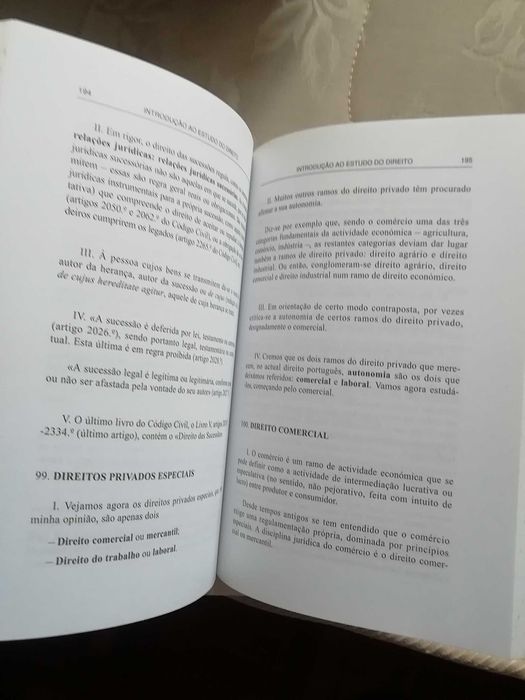 Introdução ao Direito, Castro Mendes