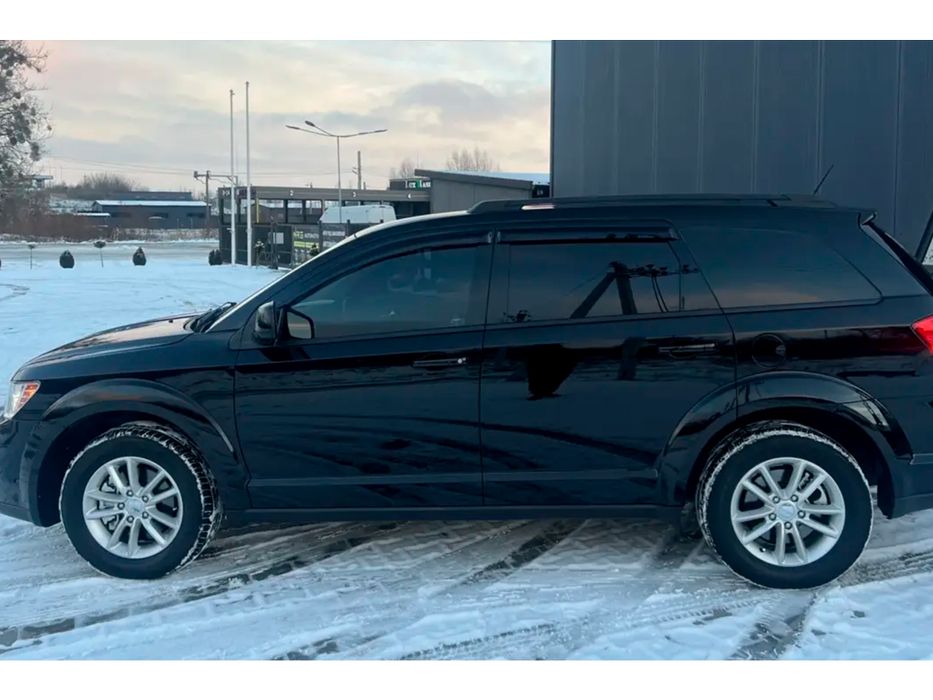 Вітровики для Dodge Journey Полікарбонат HIC (4 шт)