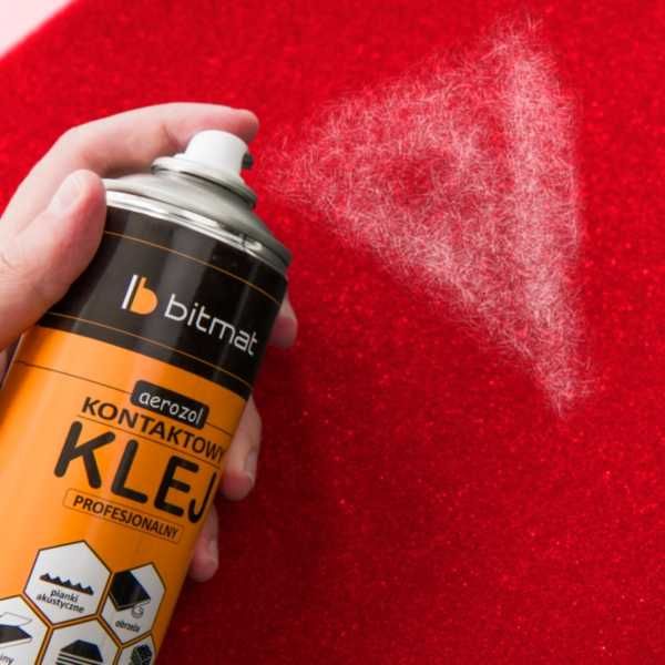 Pianka akustyczna wygłuszenie ściany czerwone panele wyciszające 16szt