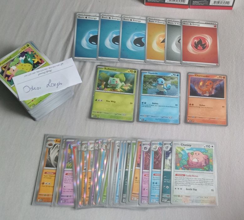 karty pokemon bulk dodatek mew151 oraz inne sety