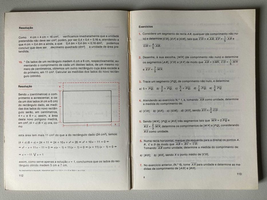 Manual Escolar de Matemática Antigo