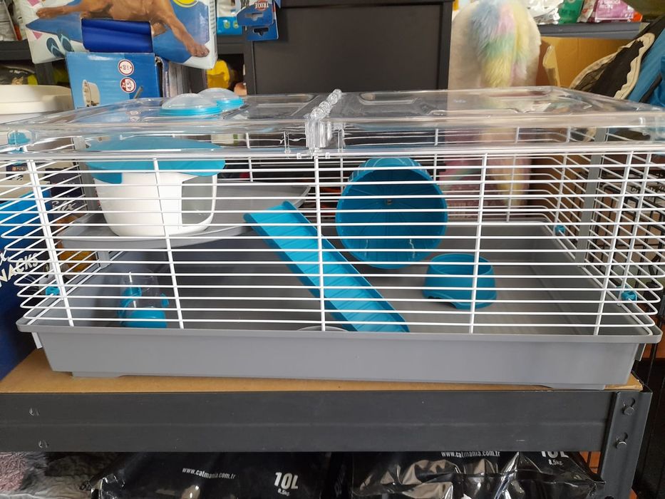 Gaiola hamster acrílica