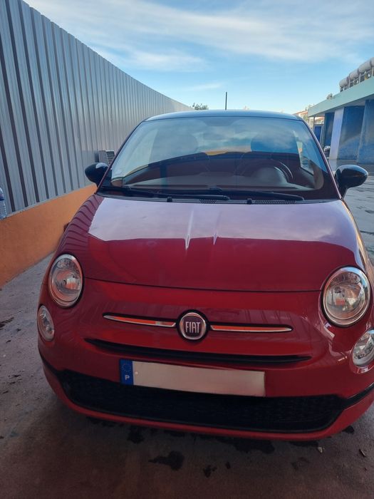 Fiat 500 vermelho
