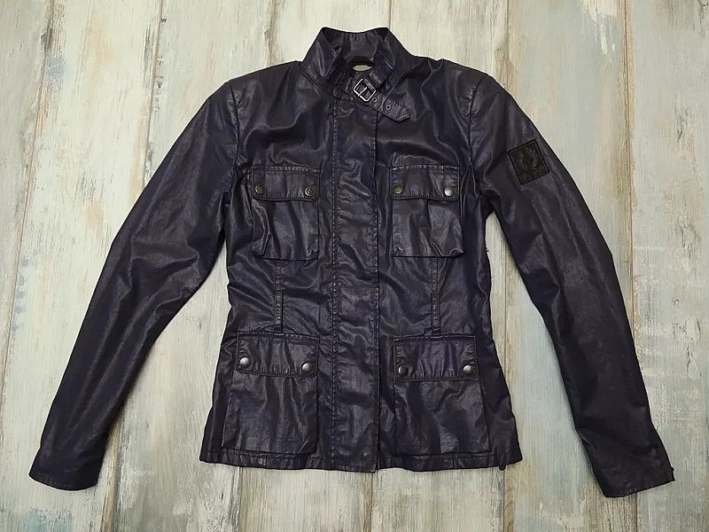 Belstaff Roadmaster Jacket Women Navy Nowy Model Q