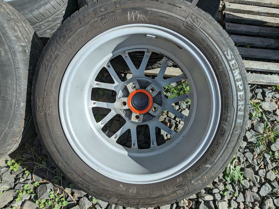 Диски DBW R16 5x112 ET35 Audi VW Passat Golf Skoda Octavia Mercedes A4 шини літо 205/55R16