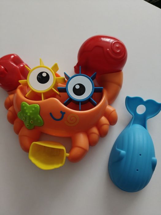 Smiki, zabawka dziecięca do kąpieli -krab z przyssawkami