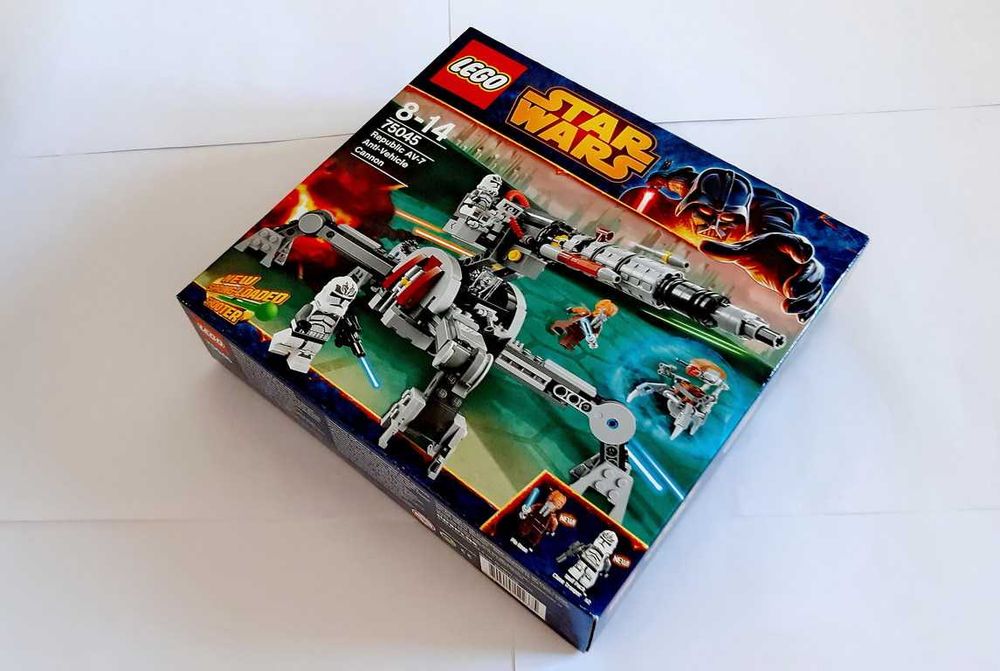 Lego Star Wars 75045 Republic AV-7 Anti-Vehicle Cannon selado