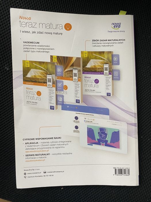 Zbiór zadań j. Polski  Nowa teraz Matura