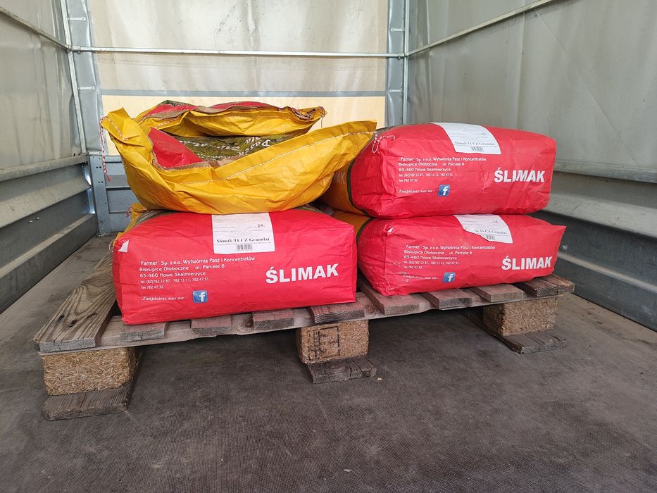 Pasza dla ślimaków TUCZ Granulat Farmer 25kg
