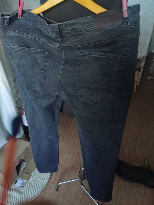 Джинсы Timberland jeans USA w38 stretch dark grey.