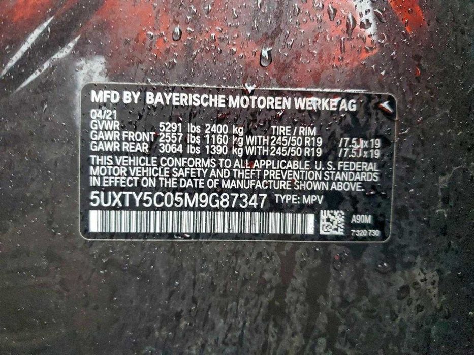 2021 BMW X3 xdrive30I