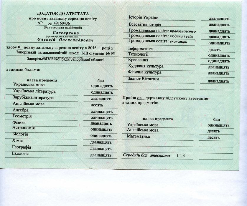 Репетитор математики, фізики, англійської, української онлайн / Івано-Франківськ