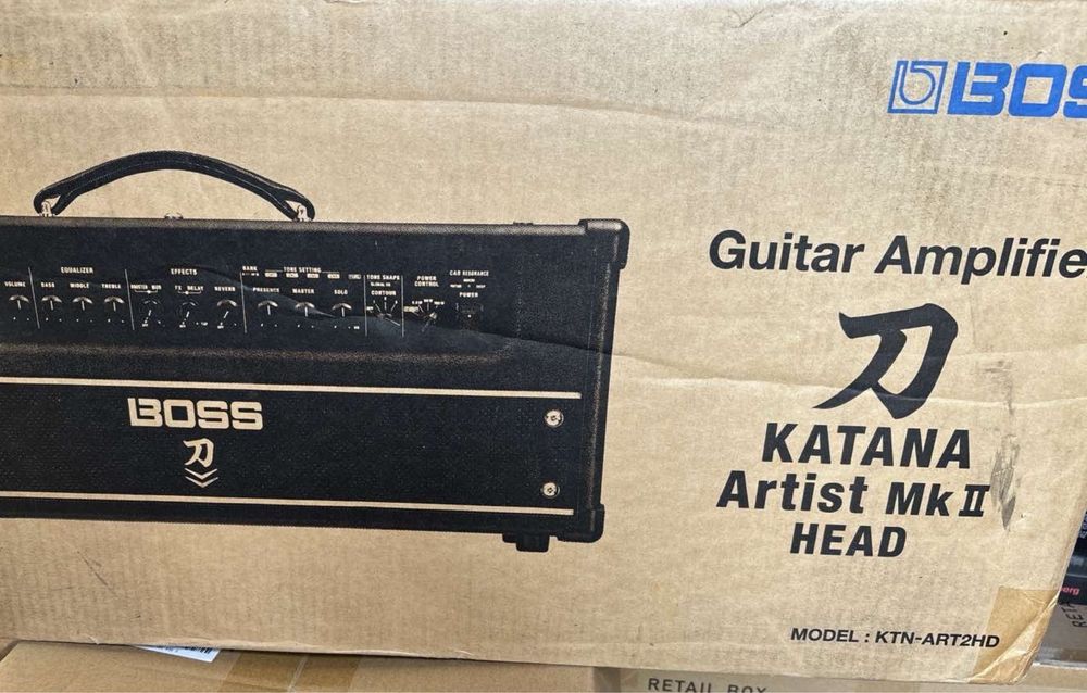 Boss Katana Artist Head MKII