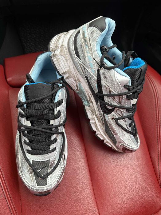 (БЕЗ ПЕРЕДОПЛАТИ)Nike Initiator Custom Black Grey Dirty найк ініціатор