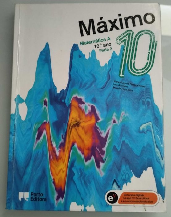 Máximo Matemática A 10º ano Parte 2 (Porto Editora)
