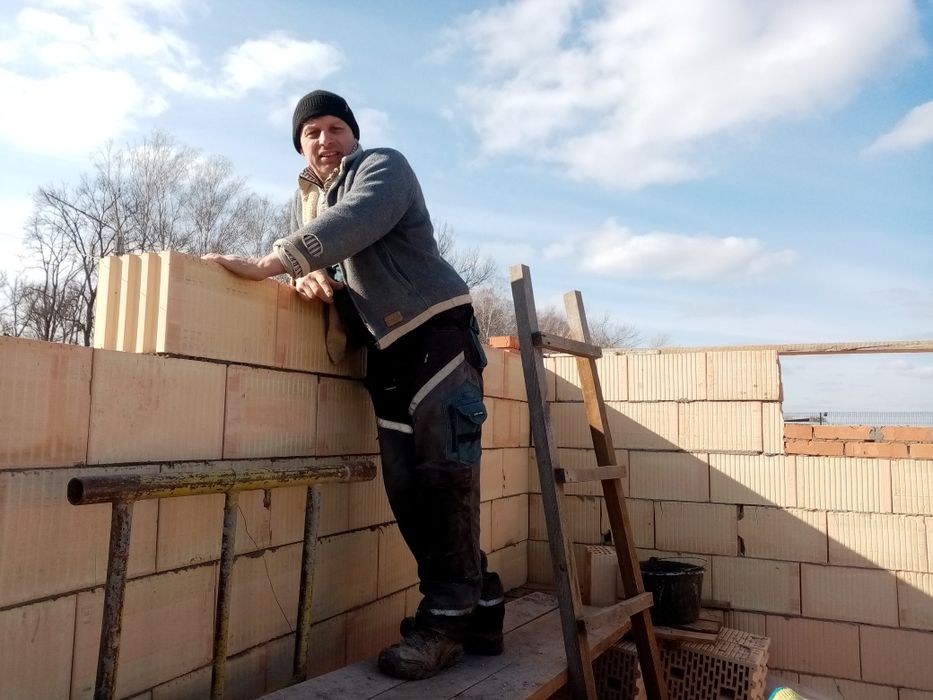 Послуги муляра,будівельні роботи