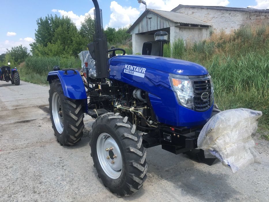 МІНІТРАКТОР КЕНТАВР 244 SDX + Дводискове зчеплення Широкі шини