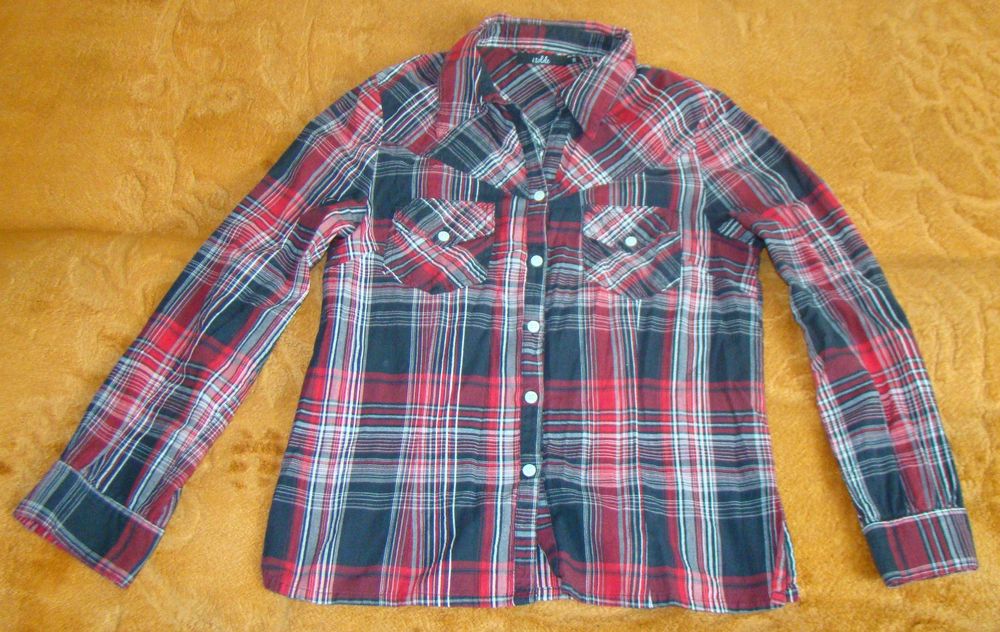 Koszula damska w kratę