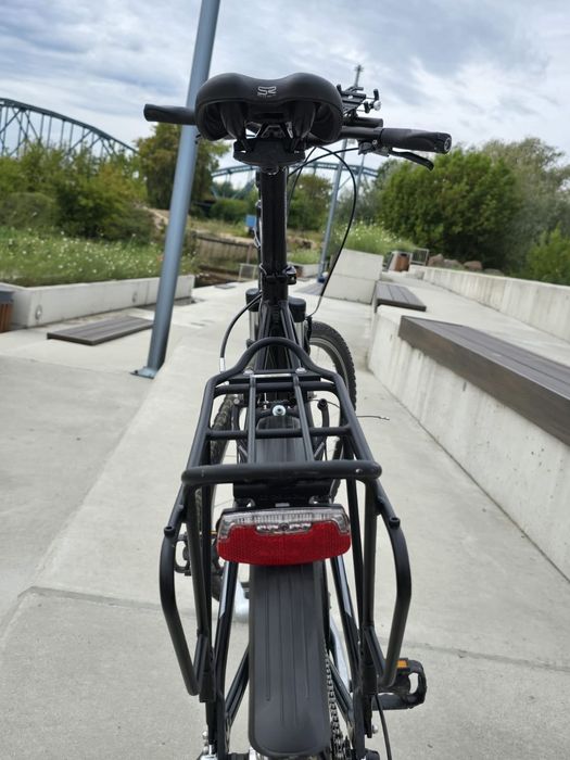 Unibike Flash 23". Rower Crossowy, serwisowany, bagaznik Ibera Ib-Ra4